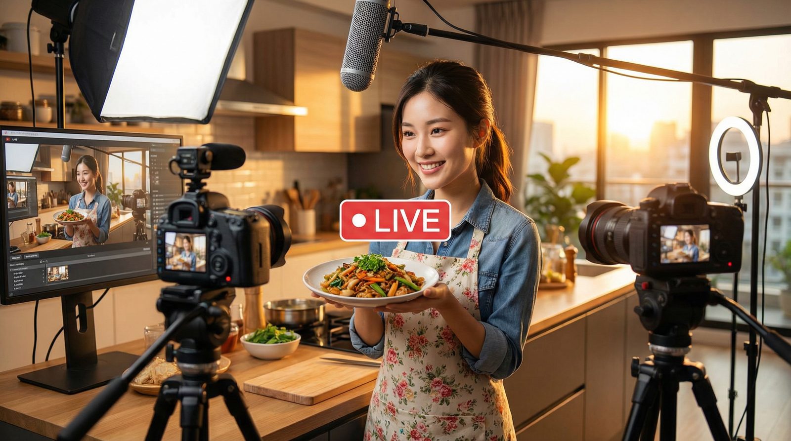 麻豆传媒美食直播视频